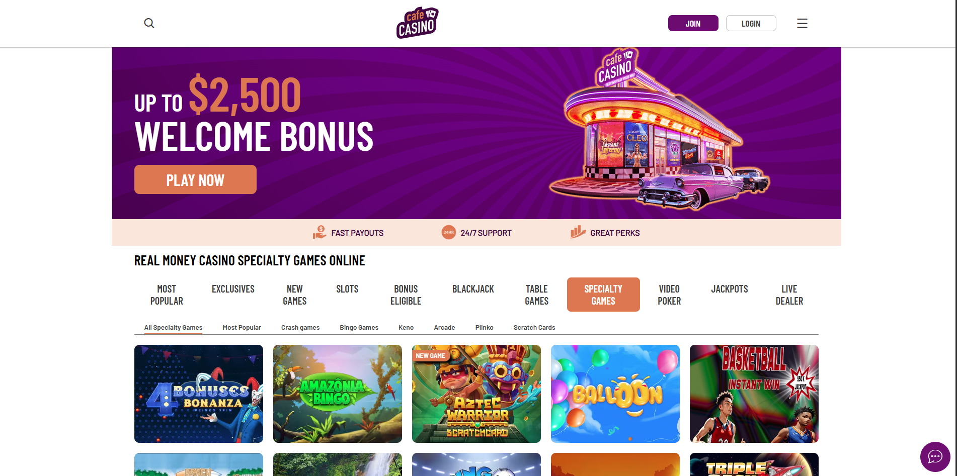 Cafe Casino Bonuses: Welcome Offers, Free Spins 